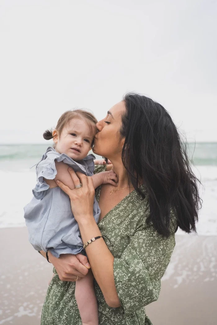 Embracing Heritage: Anna Godrich’s Greek Family Photoshoot on Miami Beach